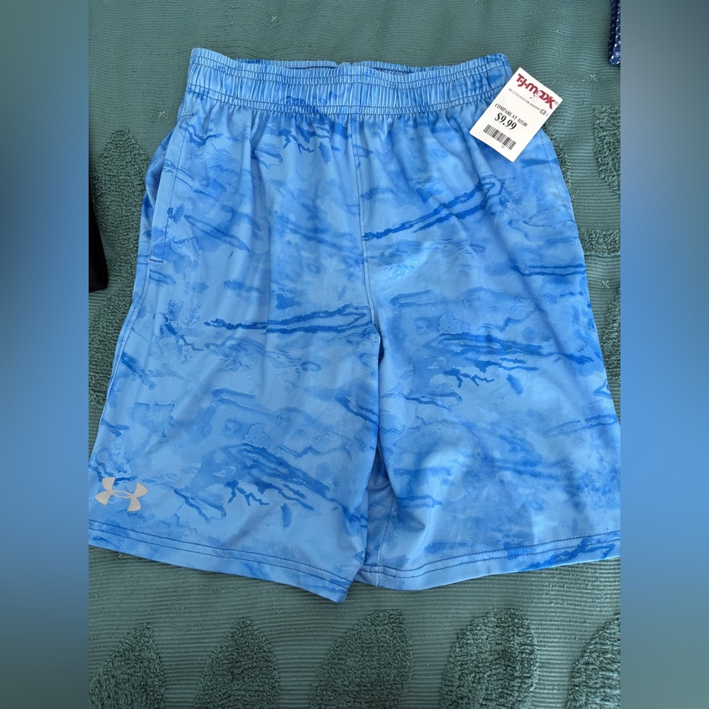 Under Armour Light Blue Sports Shorts